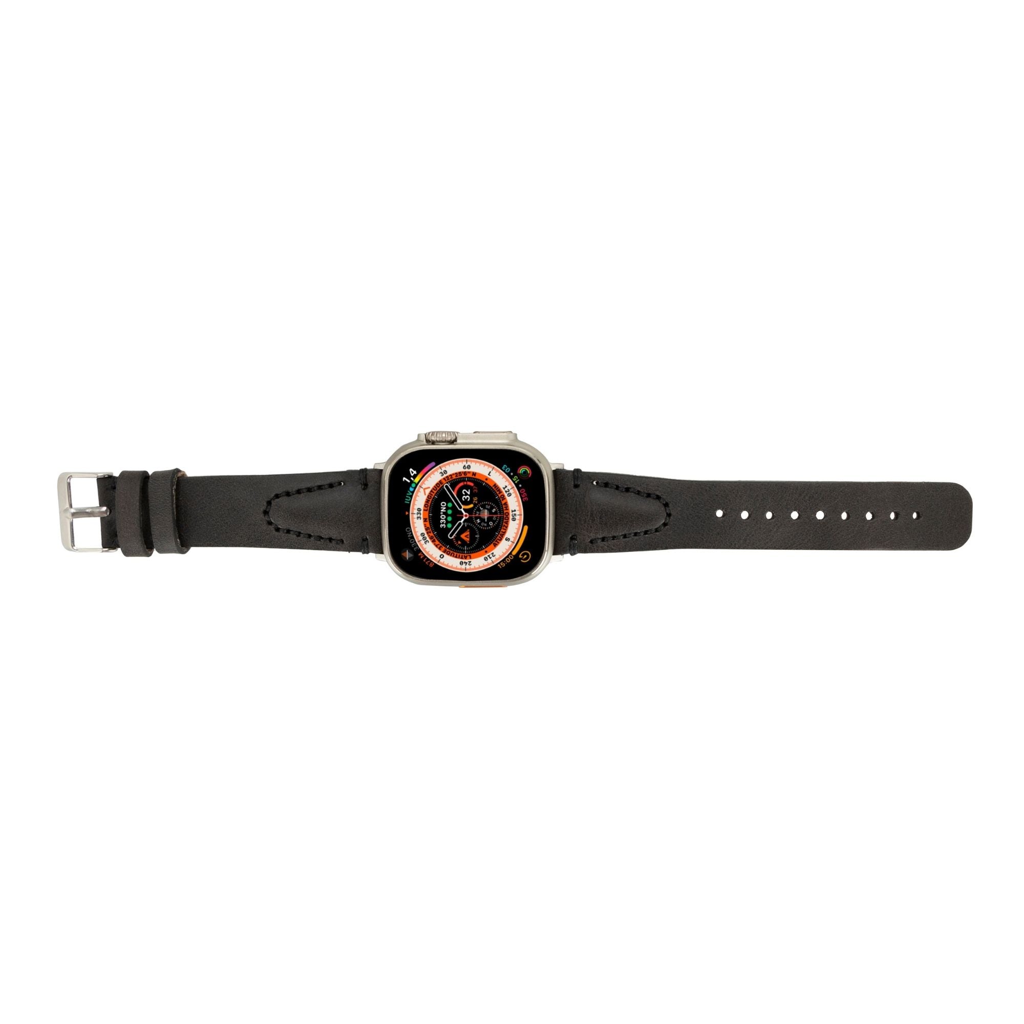 Jeffrey Leather Bands for Apple Watch 9, Ultra 2 & SE