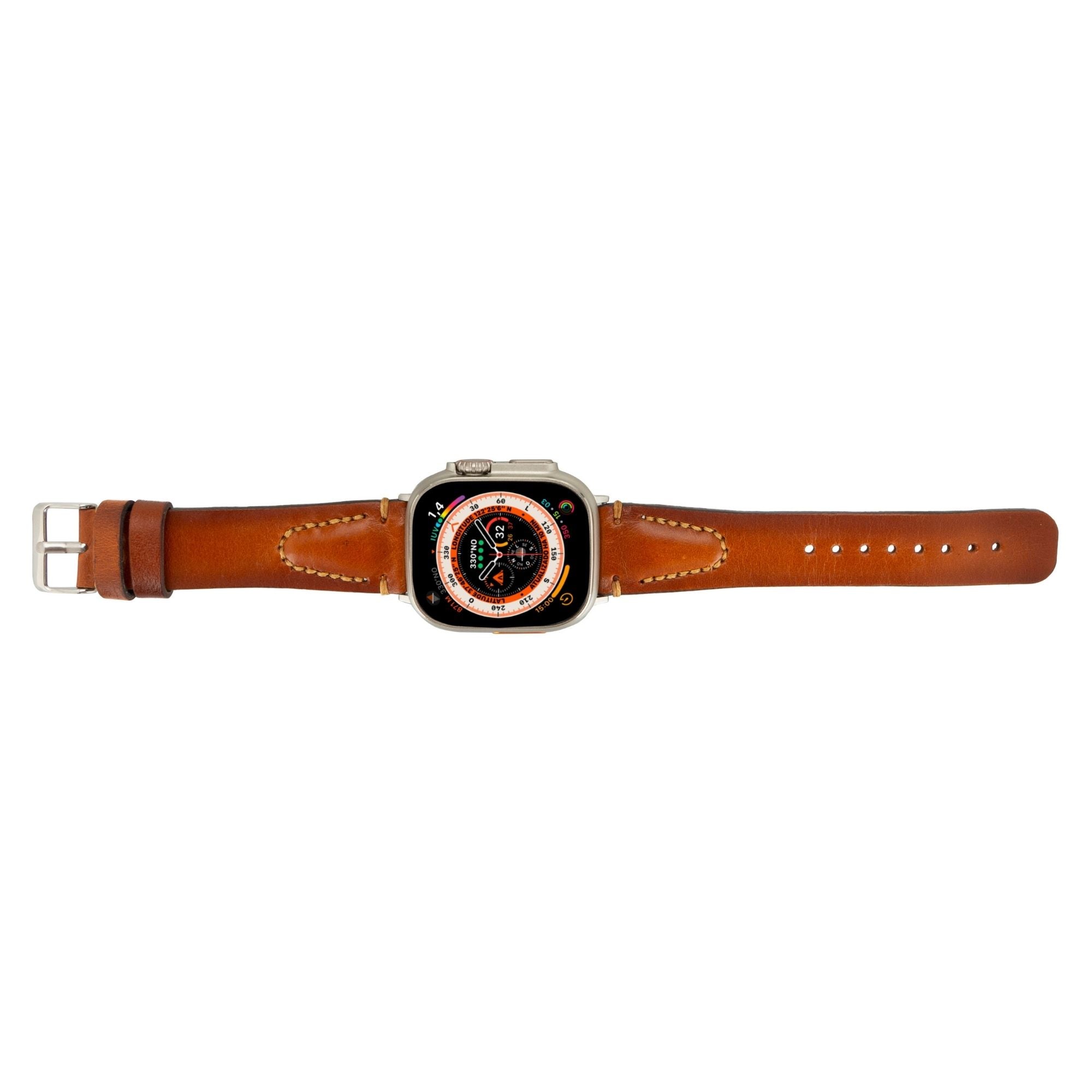Jeffrey Leather Bands for Apple Watch 9, Ultra 2 & SE